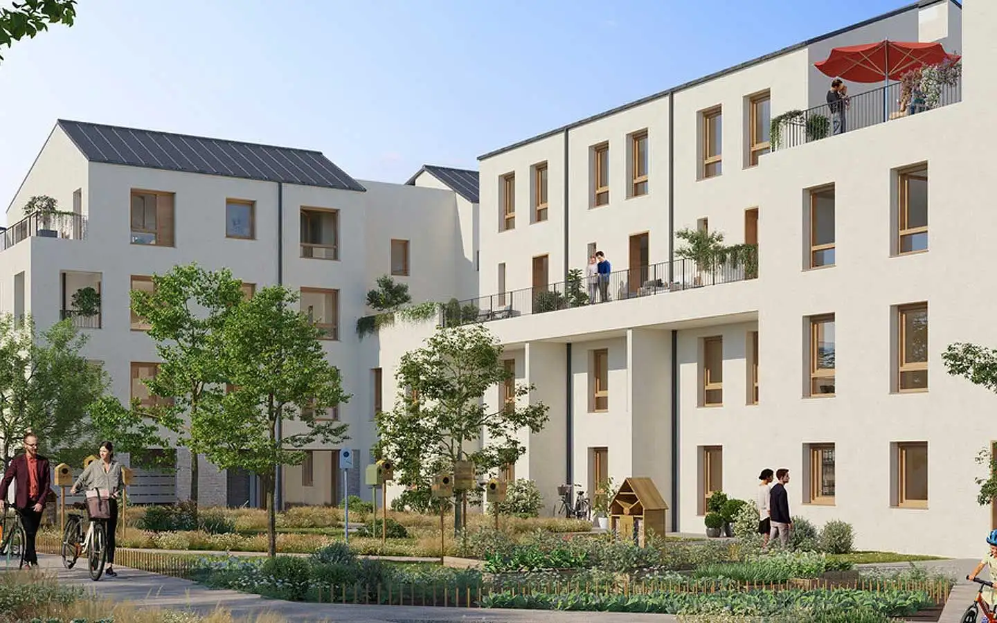 Perspective 3D — Vue d’ensemble — Recto Verso, Arpajon